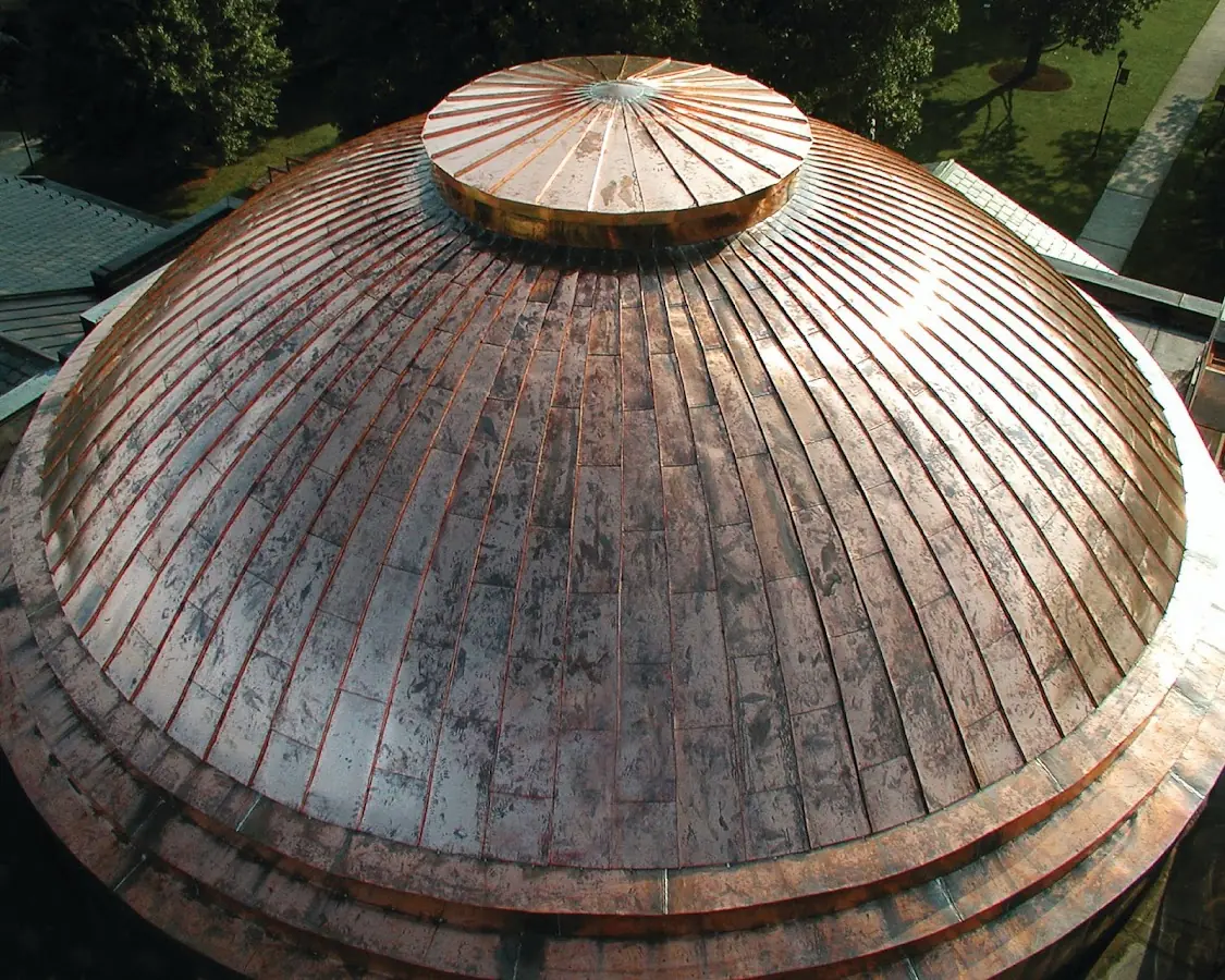 Craftsman Roofing crew installing a new roof in Central Park